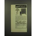 1949 Burnham Portable Electric Steam Radiator Ad - Portable heat