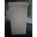 Tupperware tall rectangular storage container