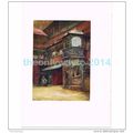 COURT OF NO 16 KRAHENGASZCHEN, BOOK ILLUSTRATIO...