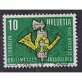 Switzerland 1959 POSTMARK ST GALEN on posthorn ...