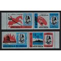 Khor Fakkan Churchill Commemoration 4v 1966 MNH...