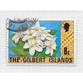 GILBERT & ELLICE ISLANDS 1976 TOURISM 8c FLOWER...