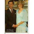 Royalty THE PRINCE & PRINCESS OF WALES Postcard...