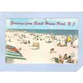New Jersey Beach Haven Park Greetings From Beac...