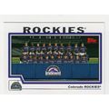 2004 Topps Colorado Rockies team set with trade...