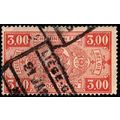 Belgium 1923 Railway Parcelpost 3,00Fr Used Sta...