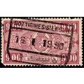 Belgium 1927 Railway Parcelpost 9,00Fr Used Sta...