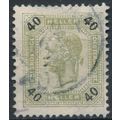 Emperor Franz Josef I: 40h - Austria 1901 - FH ...