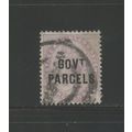 Great Britain O37, 1897 1p Queen Victoria Overp...