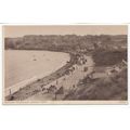 Promenade Looking North Swanage Postcard Dorset...