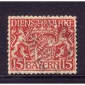 GERMANY STATES BAVARIA 1916 OFFICIAL STAMPS SG ...