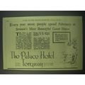 1930 The Palace Hotel Torquay Ad - Every year m...