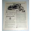1930 Graham Standard Six Town Sedan Car Ad - Co...