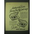1960 Stratton Ad - Aston Martin and Cooper Clim...