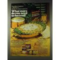 1978 Uncle Ben's Long Grain & Wild Rice Ad - Mushroom