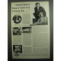 1937 Pullman Car Ad - Edgar A. Guest