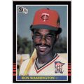 1985 Donruss baseball card 391 Ron Washington