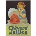 Chivers Jellies Jelly Vintage Poster Advertising Postcard