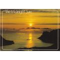 Midnight Sun Norway Postcard posted 1986 Nordka...