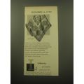 1959 Liberty of London Bentley Scarf Advertisement - Collector's Item
