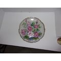 Vintage Ucagco Decorative Wall Plate Roses Sign...