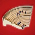 Subbuteo Corner Terrace Stand C143 Tan AND SPEC...