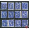 GB stamps 1937-47 KGV1 - 2&1/2d ultra SG466 per...