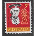 AUS 1965 U/M 5d 'SIR JOHN MONASH' (EBID65-054)