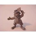 White Copper Clown Cast Miniature Clown Vintage...