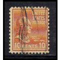 Used 815 10c John Tyler Fine W3822