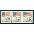 2115 22c U.S. Flag Very Fine MNH PNC 13/3 A02191