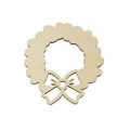Unfinished Wood Christmas Wreath