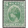 Perak 1936 SG89 2c Green Mounted Mint ..