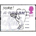 1996 Greetings Booklet Stamps. Cartoons 1st Val...