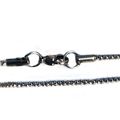 Stainless Steel 20 Inch 2.5mm Popcorn Link Chai...