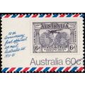 Australia 1981 Air Mail 60c Used Stamp stamp on...