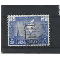Burma.SG136 25p Independence Monument,Ragoon an...