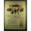 1940 Texaco Sky Chief Gasoline Ad - Gluyas Will...