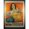 1947 Chesterfield Cigarettes Ad - Dorothy Lamour