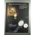 1983 Breguet BA 3000 and BA 8110 Watch Ad