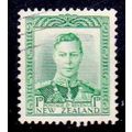 New Zealand 1938 King George VI 1d Used Stamp K...