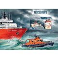 MALDIVES 2013 SHEET MNH RESCUE BOATS SHIPS BATE...