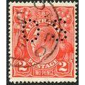Australia 1918 2d bright rose-scarlet Official ...