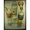 1974 Bacardi Rum Advertisement - Drink Canada Dry with Bacardi rum