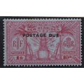 New Hebrides 1925 Postage Due - sg D5 - 10d (1f...