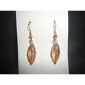 Graceful long 18mm x 7mm double point fire poli...