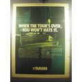 1975 Yamaha Sound Mixers Ad - When the tour's o...