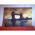 TOWER BRIDGE, LONDON. unused French postcard da...