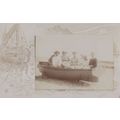 Ladies Boat Sailing Guided Trip Antique Real Ph...