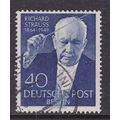 Berlin 1954 Richard Strauss 40pf Fine Used SG B...